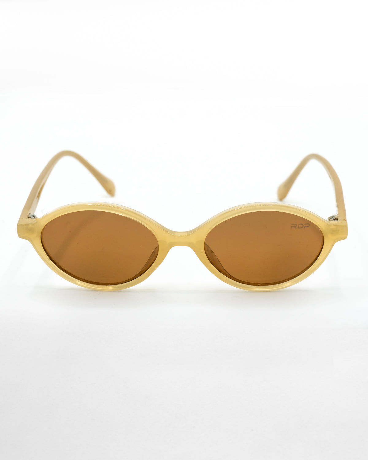 Sunset Cream - Oval Sunglasses | RDP Eyewear